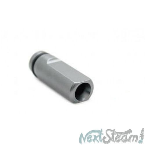 Aluminum Silver Drip Tip